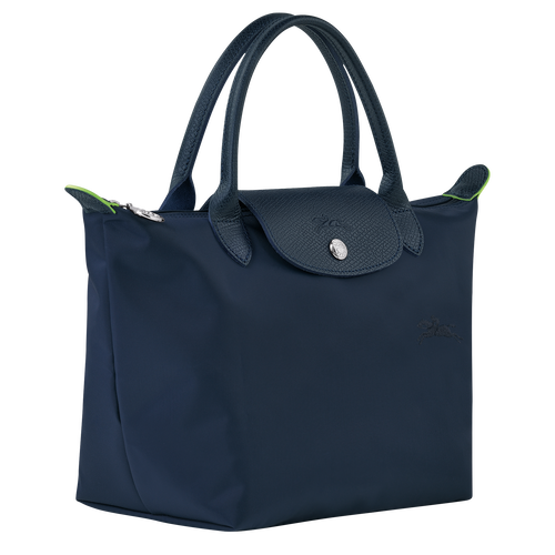 Longchamp Le Pliage Green S Canvas, Recycled canvas Women's Top-handle Bags Blue | 892-WUGDAO