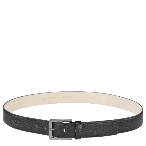 Longchamp Le Pliage Leather Men\'s Belts Black | 321-ROSDJK