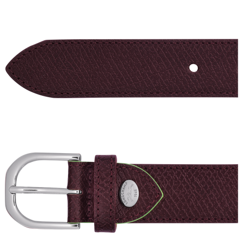 Longchamp Le Pliage Leather Women's Belts Red | 012-TEZIFB