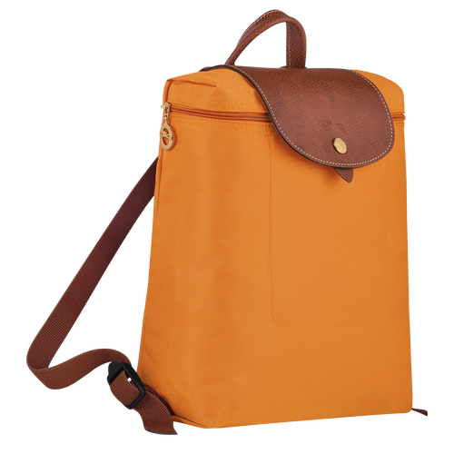 Longchamp Le Pliage Original Canvas, Recycled canvas Men's Backpacks Orange | 109-LSPRJO