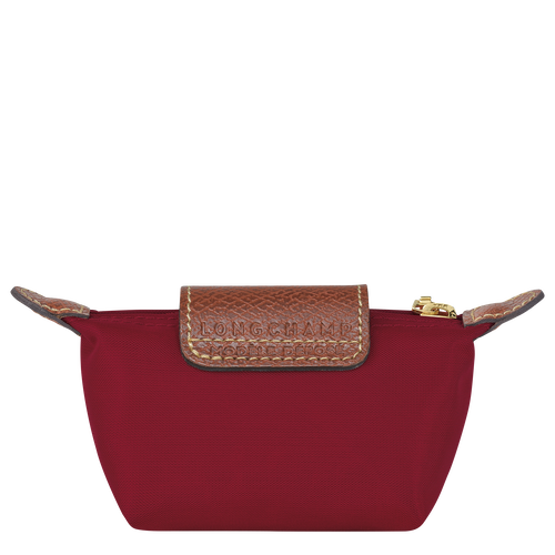 Longchamp Le Pliage Original Canvas, Recycled canvas Women's Coin Purses Red | 234-ALZSHE