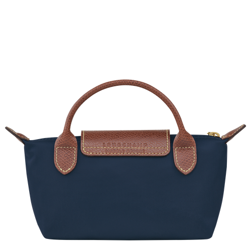 Longchamp Le Pliage Original Canvas, Recycled canvas Women's Pouches Blue | 265-PVECAY