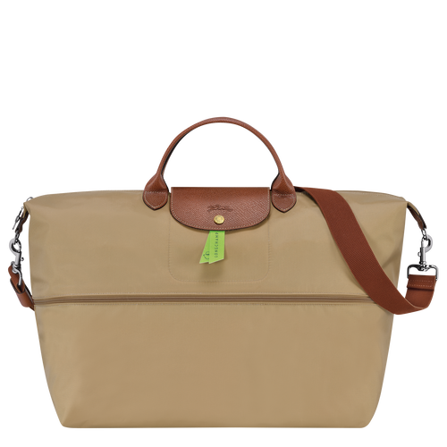 Longchamp Le Pliage Original Canvas, Recycled canvas Women's Travel Bags Beige | 295-FTUANX