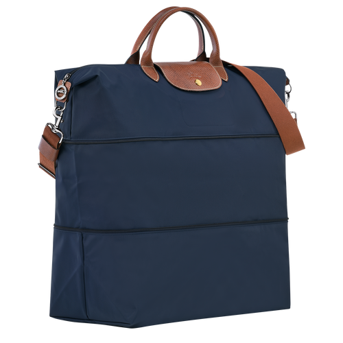 Longchamp Le Pliage Original Canvas, Recycled canvas Women's Travel Bags Blue | 310-CDKZFI