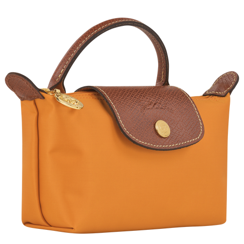 Longchamp Le Pliage Original Canvas, Recycled canvas Women's Pouches Orange | 312-MDAIKH