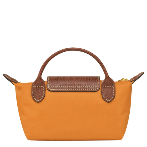 Longchamp Le Pliage Original Canvas, Recycled canvas Women's Pouches Orange | 312-MDAIKH