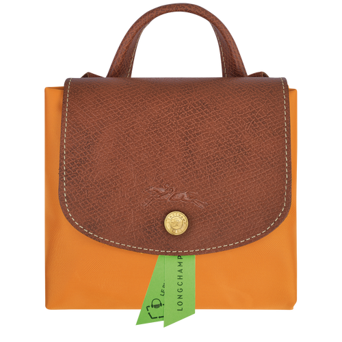 Longchamp Le Pliage Original Canvas, Recycled canvas Women's Backpacks Orange | 367-CFLSZY