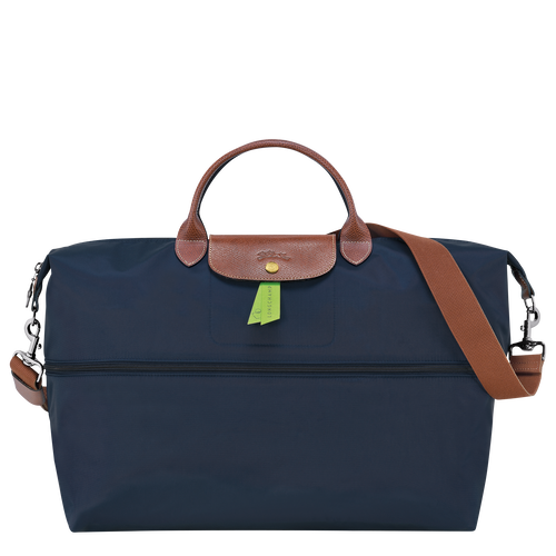 Longchamp Le Pliage Original Canvas, Recycled canvas Men's Travel Bags Blue | 372-XHODNW