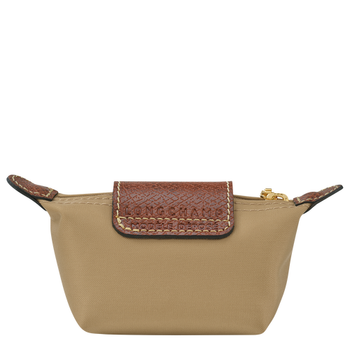 Longchamp Le Pliage Original Canvas, Recycled canvas Women's Coin Purses Beige | 435-MSPZBE