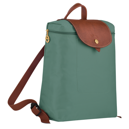 Longchamp Le Pliage Original Canvas, Recycled canvas Men's Backpacks Green | 469-UQOJEA