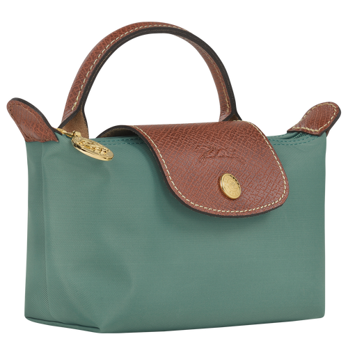 Longchamp Le Pliage Original Canvas, Recycled canvas Women's Pouches Green | 562-KULFSM