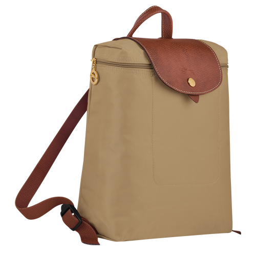 Longchamp Le Pliage Original Canvas, Recycled canvas Women's Backpacks Beige | 831-VMEHCL