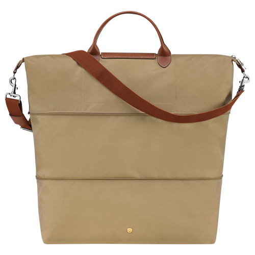 Longchamp Le Pliage Original Canvas, Recycled canvas Men's Travel Bags Beige | 851-MXDBZA