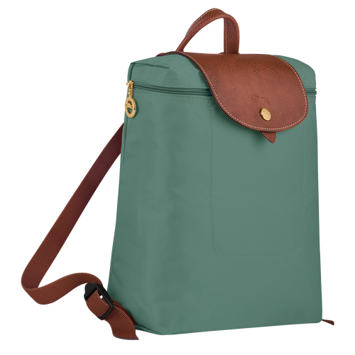 Longchamp Le Pliage Original Canvas, Recycled canvas Women's Backpacks Green | 876-TWYIJN