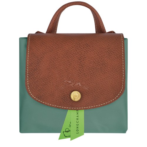 Longchamp Le Pliage Original Canvas, Recycled canvas Women's Backpacks Green | 876-TWYIJN