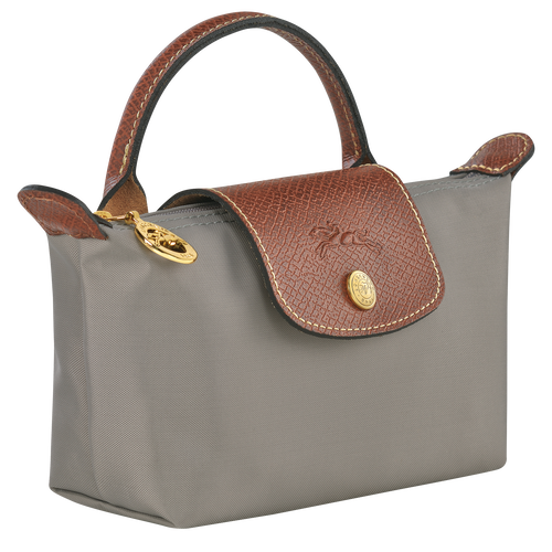 Longchamp Le Pliage Original Canvas, Recycled canvas Women's Pouches Grey | 945-DTPYBE