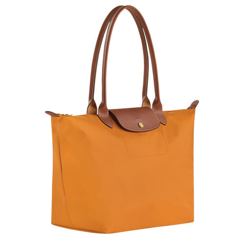 Longchamp Le Pliage Original L Canvas, Recycled canvas Women's Shoulder Bags Orange | 062-QIDJEC