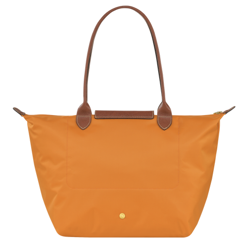 Longchamp Le Pliage Original L Canvas, Recycled canvas Women's Shoulder Bags Orange | 062-QIDJEC