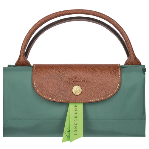 Longchamp Le Pliage Original L Canvas, Recycled canvas Women's Travel Bags Green | 176-ZCSNIY