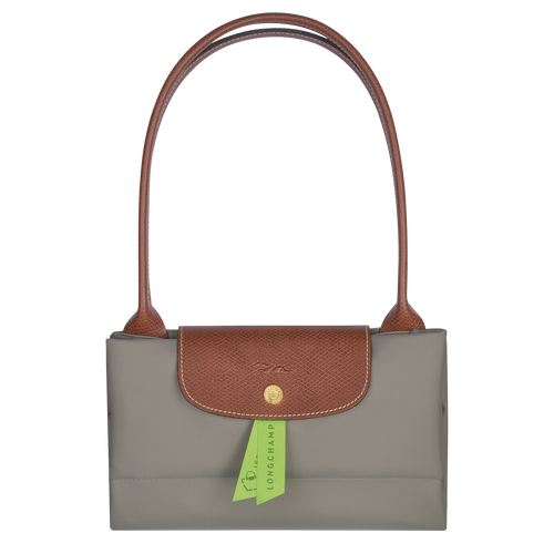 Longchamp Le Pliage Original L Canvas, Recycled canvas Women's Shoulder Bags Grey | 236-MOUSTQ