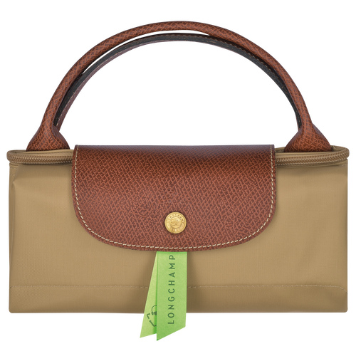 Longchamp Le Pliage Original L Canvas, Recycled canvas Women's Travel Bags Beige | 256-OPDFYX