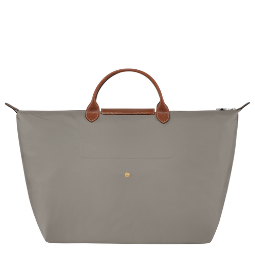 Longchamp Le Pliage Original L Canvas, Recycled canvas Women's Travel Bags Grey | 291-AMNZSP