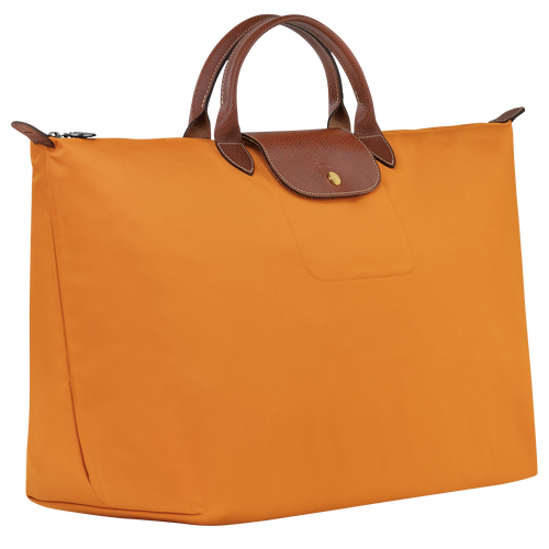 Longchamp Le Pliage Original L Canvas, Recycled canvas Women's Travel Bags Orange | 385-MQUYTB