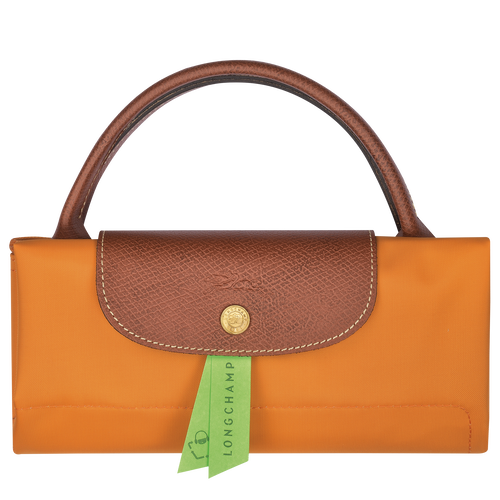 Longchamp Le Pliage Original L Canvas, Recycled canvas Women's Travel Bags Orange | 385-MQUYTB