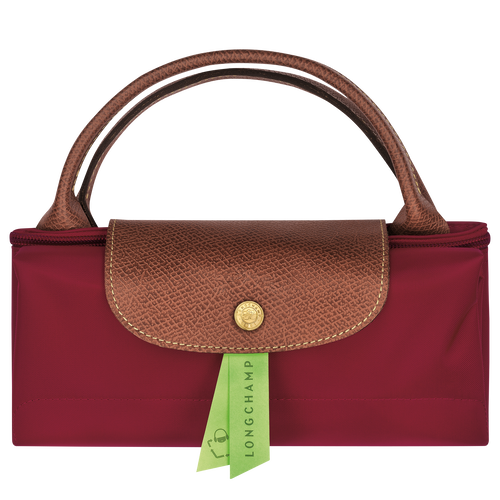 Longchamp Le Pliage Original L Canvas, Recycled canvas Women's Travel Bags Red | 574-XWAQZT