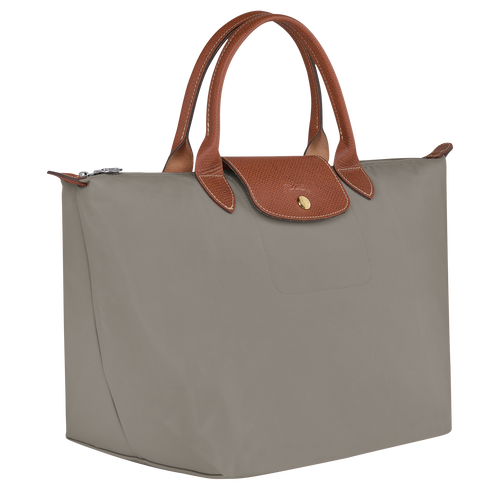 Longchamp Le Pliage Original M Canvas, Recycled canvas Women's Top-handle Bags Grey | 071-GFBRON