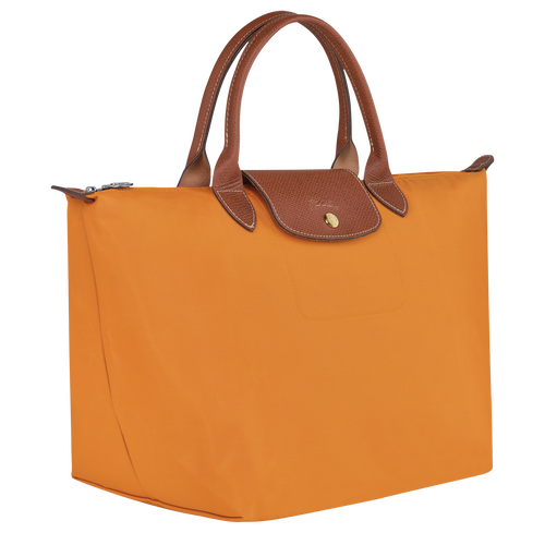 Longchamp Le Pliage Original M Canvas, Recycled canvas Women's Top-handle Bags Orange | 410-GWCROF