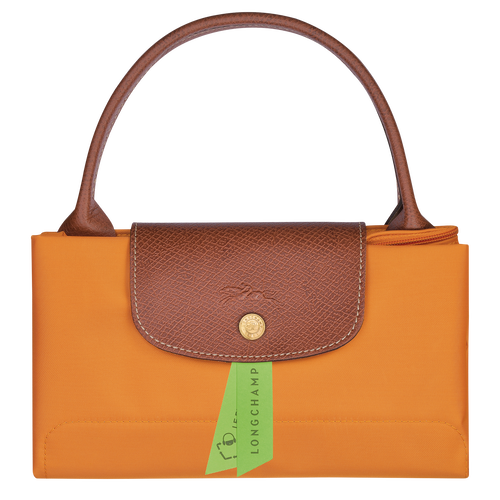 Longchamp Le Pliage Original M Canvas, Recycled canvas Women's Top-handle Bags Orange | 410-GWCROF