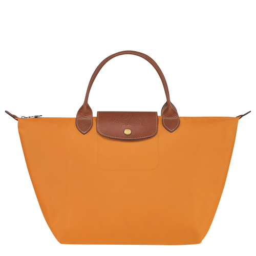 Longchamp Le Pliage Original M Canvas, Recycled canvas Women\'s Top-handle Bags Orange | 410-GWCROF