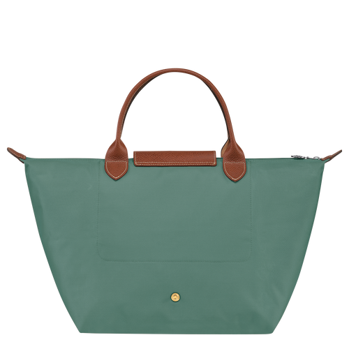 Longchamp Le Pliage Original M Canvas, Recycled canvas Women's Top-handle Bags Green | 983-FXNBHC