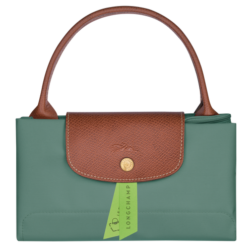 Longchamp Le Pliage Original M Canvas, Recycled canvas Women's Top-handle Bags Green | 983-FXNBHC