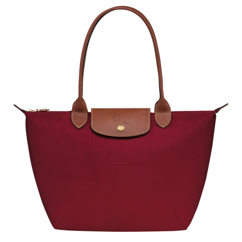 Longchamp Le Pliage Original S Canvas, Recycled canvas Women\'s Shoulder Bags Red | 082-OVAQNP