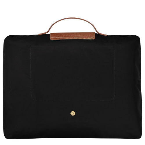 Longchamp Le Pliage Original S Canvas, Recycled canvas Men's Briefcase Black | 205-EZYLUO