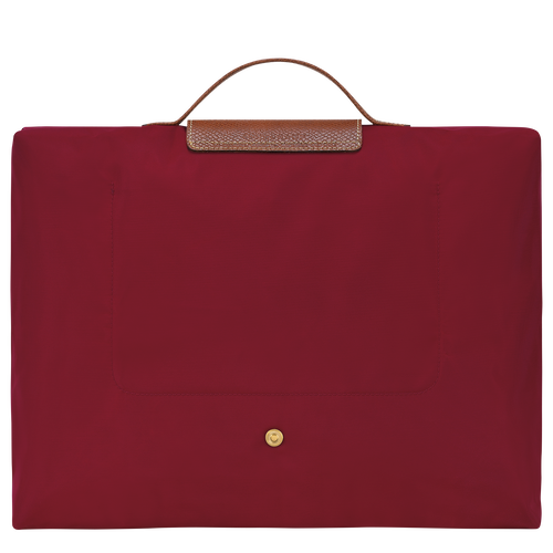 Longchamp Le Pliage Original S Canvas, Recycled canvas Women's Briefcase Red | 217-ONPYEJ