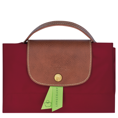 Longchamp Le Pliage Original S Canvas, Recycled canvas Women's Briefcase Red | 217-ONPYEJ