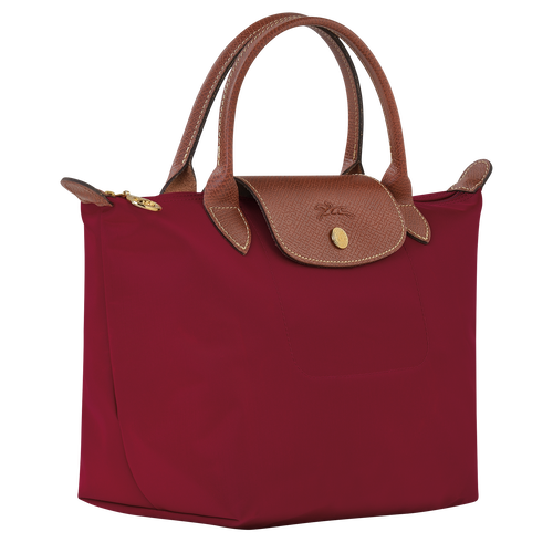 Longchamp Le Pliage Original S Canvas, Recycled canvas Women's Top-handle Bags Red | 279-KDXFSY