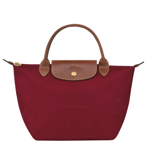 Longchamp Le Pliage Original S Canvas, Recycled canvas Women\'s Top-handle Bags Red | 279-KDXFSY