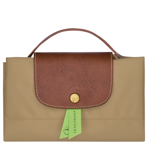 Longchamp Le Pliage Original S Canvas, Recycled canvas Women's Briefcase Beige | 302-XAZGRO