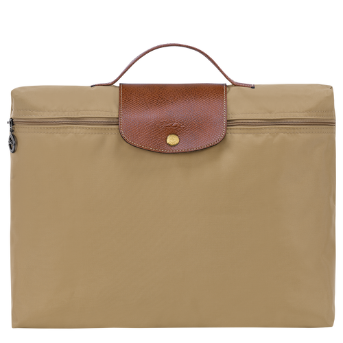 Longchamp Le Pliage Original S Canvas, Recycled canvas Women\'s Briefcase Beige | 302-XAZGRO