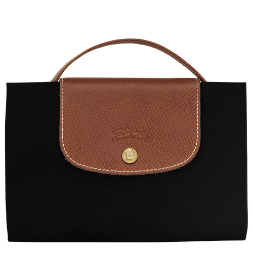 Longchamp Le Pliage Original S Canvas, Recycled canvas Women's Briefcase Black | 317-EHKLQZ