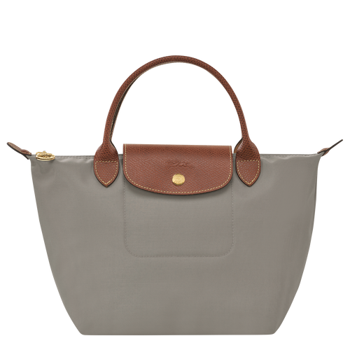 Longchamp Le Pliage Original S Canvas, Recycled canvas Women\'s Top-handle Bags Grey | 480-ZQVDYJ