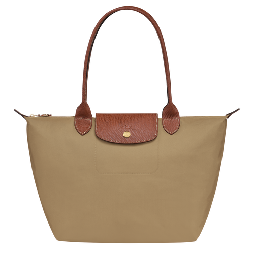 Longchamp Le Pliage Original S Canvas, Recycled canvas Women\'s Shoulder Bags Beige | 582-QHRDAJ