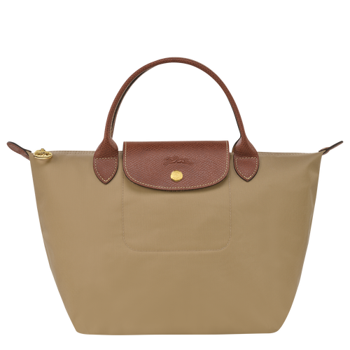 Longchamp Le Pliage Original S Canvas, Recycled canvas Women\'s Top-handle Bags Beige | 654-XYZSNG