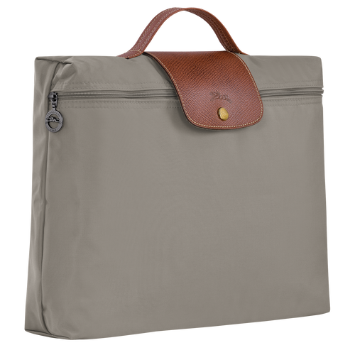 Longchamp Le Pliage Original S Canvas, Recycled canvas Women's Briefcase Grey | 815-LPWHXT