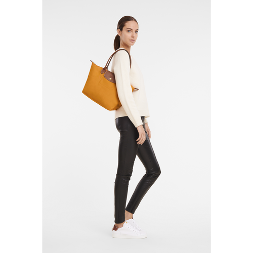 Longchamp Le Pliage Original S Canvas, Recycled canvas Women's Shoulder Bags Orange | 817-XYTQSA