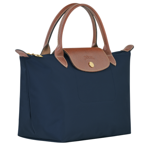 Longchamp Le Pliage Original S Canvas, Recycled canvas Women's Top-handle Bags Blue | 853-ZXDVLY